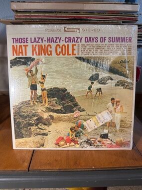 Vintage 60s Nat King Cole Vinyl Record Capitol Stereo Original Wrap and Tag